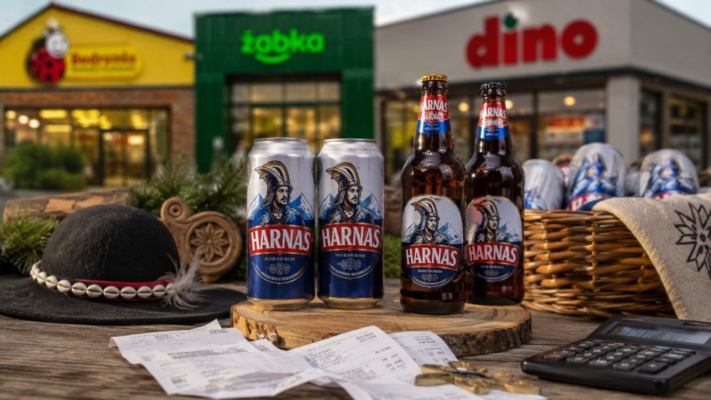 Harnaś: ile kosztuje góralski lager w Biedronce, Żabce i Dino? Aktualny cennik