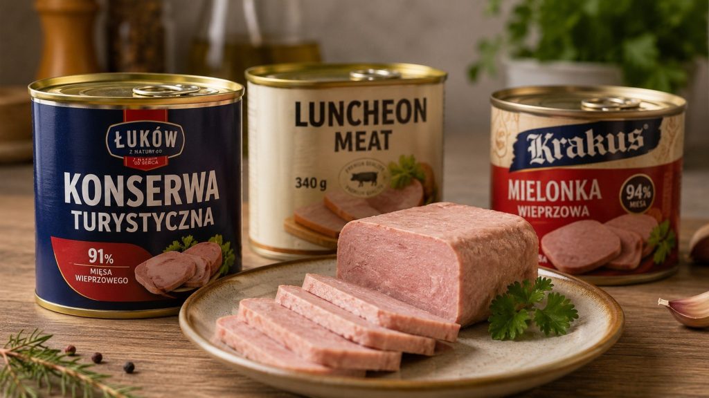 Konserwy z Łukowa, luncheon meat i mielonka: ile kosztują konserwy mięsne w 2026 roku?