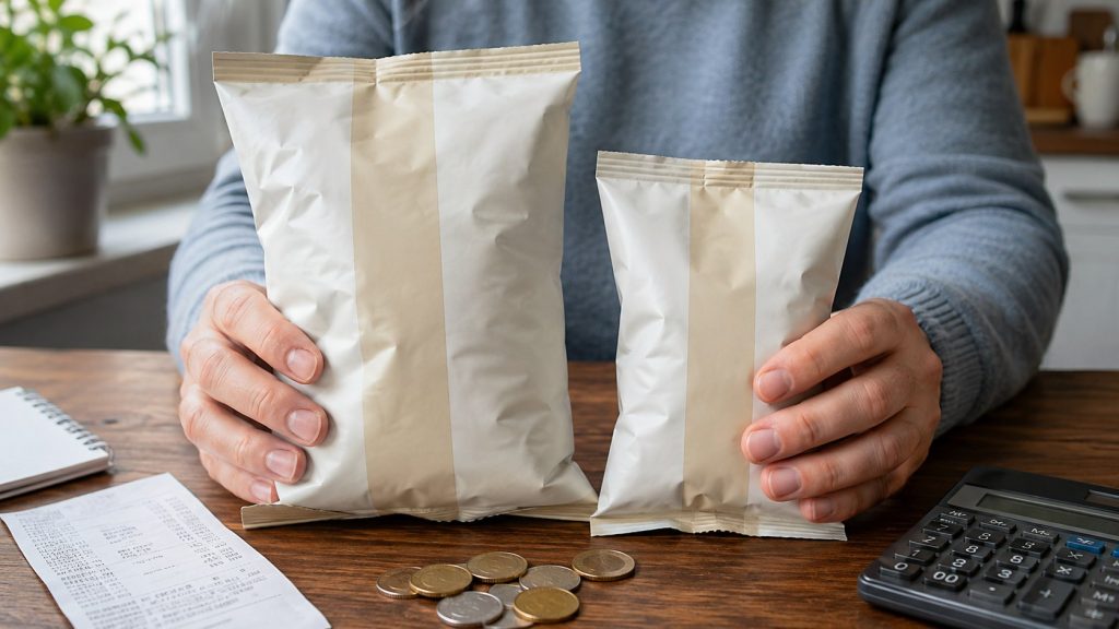 Shrinkflacja w praktyce: mniejsze opakowania, te same ceny — przykłady 2026