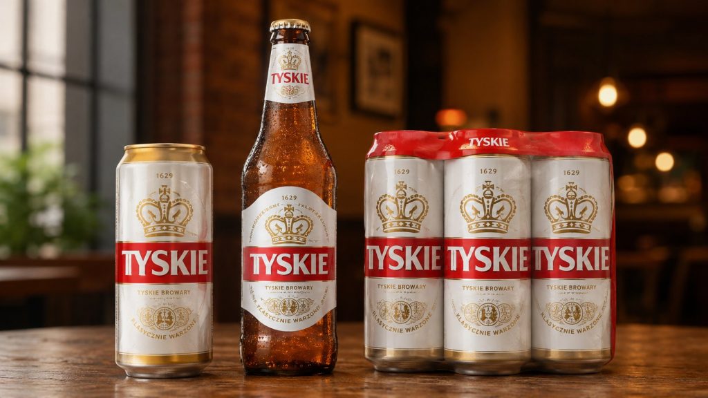 Tyskie — cena 2026: puszka, butelka i 4-pak lidera polskich lagerów