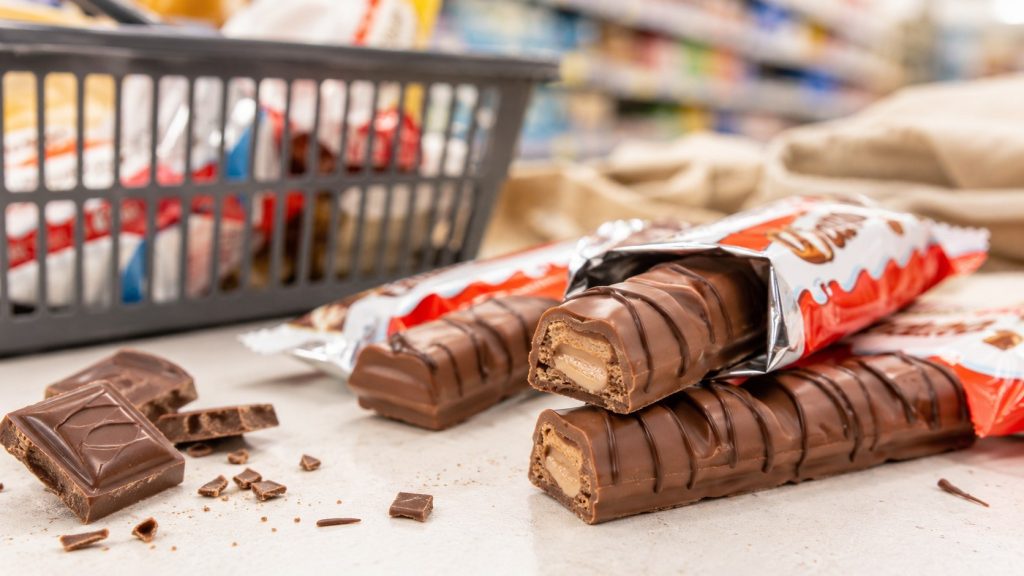 Kinder — ceny 2026: Bueno, Niespodzianka, Chocolate i mapa imperium Ferrero