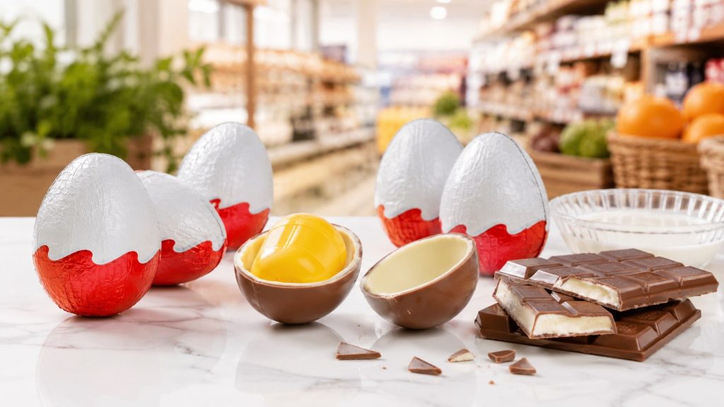 Kinder — ceny 2026: Bueno, Niespodzianka, Chocolate i mapa imperium Ferrero