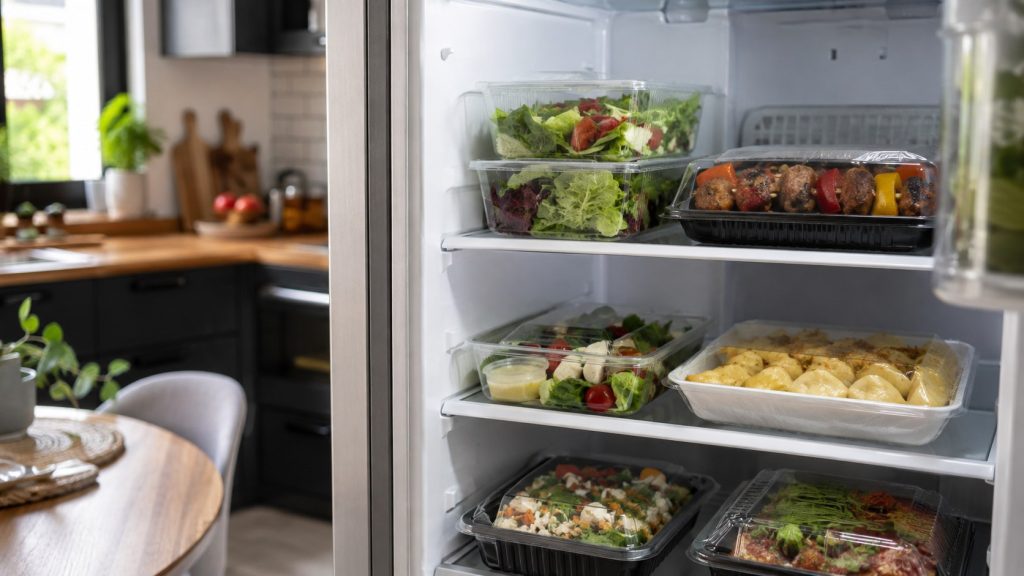 Lodówka „fresh" — dania gotowe do odgrzania, kluski z chłodni, sałatki garmażeryjne — to najszybciej rosnąca strefa sklepu i odpowiedź handlu na pytanie „co na obiad, kiedy nie ma czasu". Sprawdzamy, ile kosztują dania gotowe w 2026 roku i które z nich bronią się jakością.