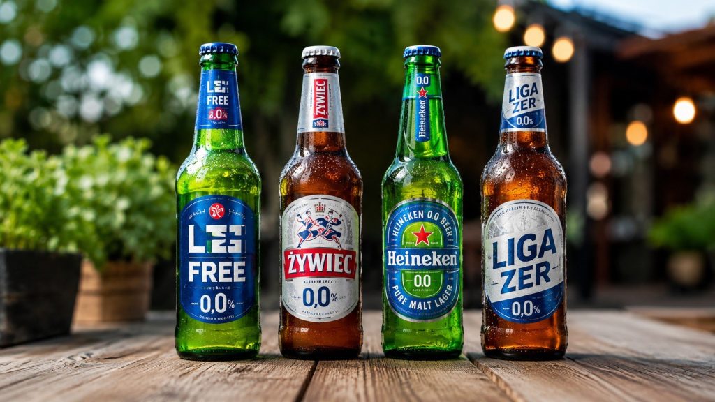 Piwa 0,0% — ceny i ranking 2026: Lech Free, Żywiec, Heineken i liga zer