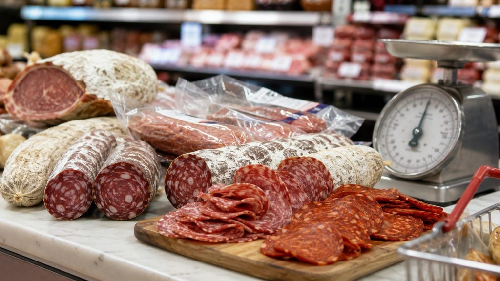Salami — ceny 2026: Milano, pepperoni i sztuka czytania plasterka
