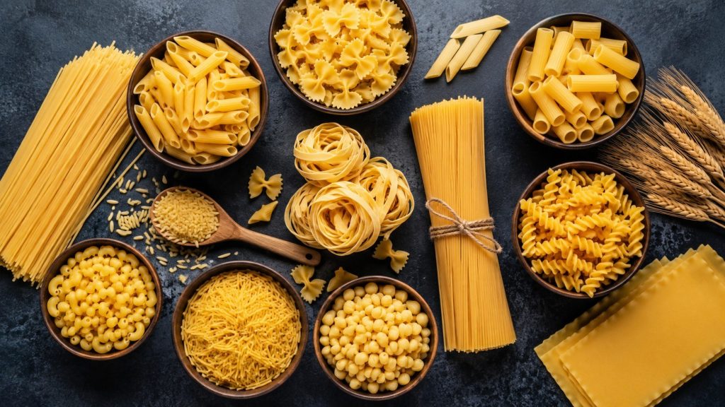 Makaron — rodzaje i ceny 2026: od spaghetti po pełnoziarnisty