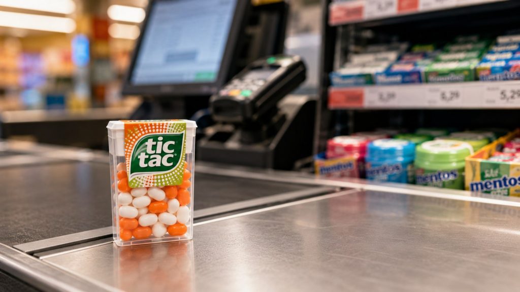 Tic Tac to marketingowe arcydzieło w 18 gramach: drażetka, która od pół wieku sprzedaje „dwie kalorie świeżości" i grzechocze w kieszeniach całego świata. Pudełeczko przy kasie kosztuje grosze — ale p