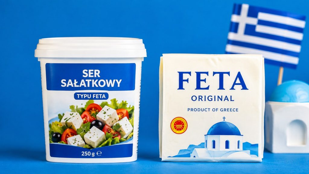Feta — cena 2026: grecki oryginał kontra „ser sałatkowy” z etykiety
