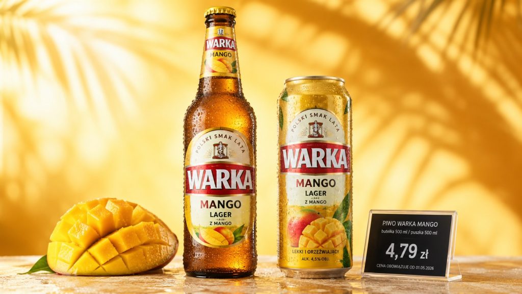 Sierpień to szczyt sezonu, w którym lodówki sklepowe zamieniają się w owocowy bufet: mango, pomarańcza, grejpfrut i cytryna kolonizują piwne etykiety. Piwa smakowe i radlery to już nie margines, lecz
