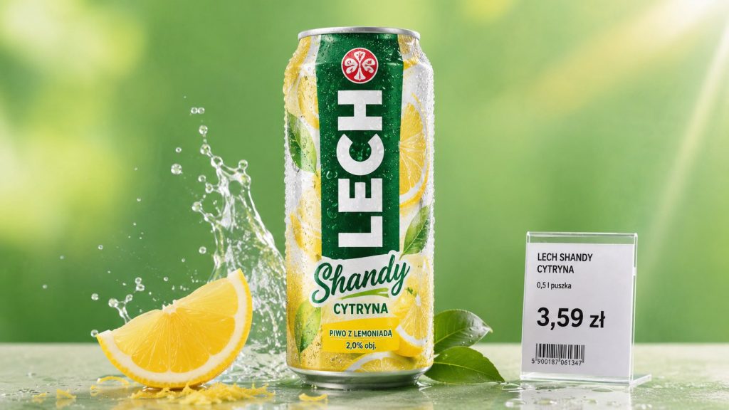 Piwa smakowe — ceny 2026: Warka mango, Lech Shandy i cała owocowa fala lata