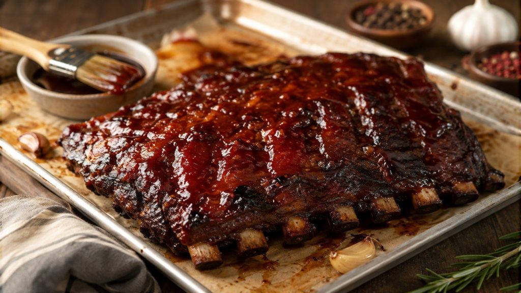 Żeberka to mięso, które nagradza cierpliwych: trzy godziny niskiej temperatury zamieniają twardy element w rozpadające się BBQ — bez grilla, wędzarni i amerykańskich gadżetów. Sierpień sprzyja: ceny ż