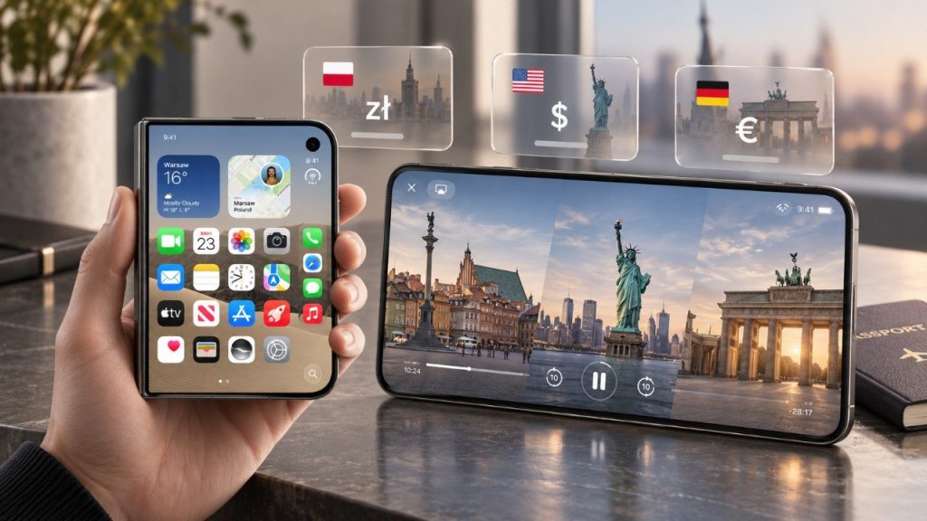 iPhone Duo w Polsce, USA i Niemczech. Porównujemy ceny, VAT, gwarancję i koszty importu, aby sprawdzić, gdzie zakup opłaca się najbardziej.