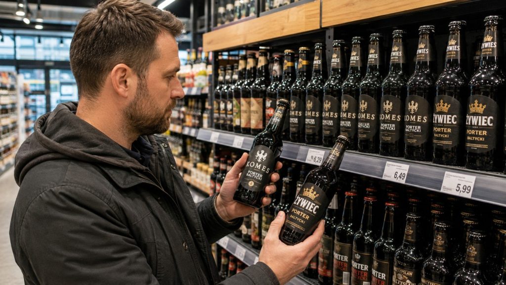 Porter bałtycki — ceny 2026: Żywiec, Komes i czarny skarb Polski