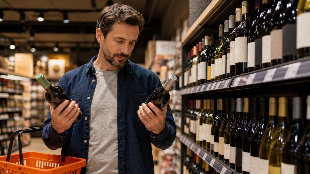 Wino wytrawne z dyskontu — ranking 2026: co realnie warto kupić do 25 zł Wino wytrawne do 25 zł to półka, na której dyskonty dokonały cichej rewolucji: importerzy sieciowi kupują całe roczniki z apelacji, o których sklepy specjalistyczne mówią szeptem — i wystawiają je mię