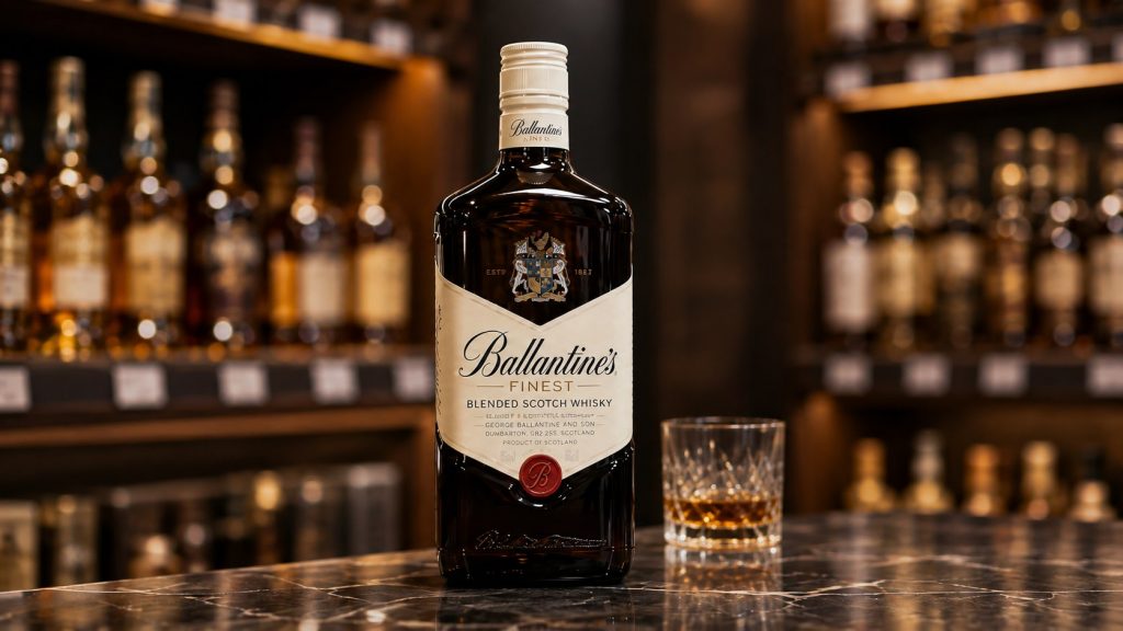 Ballantine’s — cena 2026: Finest i anatomia blendu numer jeden Ballantine's Finest to najpopularniejsza szkocka whisky w Polsce — butelka, od której zaczyna się większość domowych barków i kończy większość promocyjnych gazetek. Blend numer jeden ma swoją cenę, sw