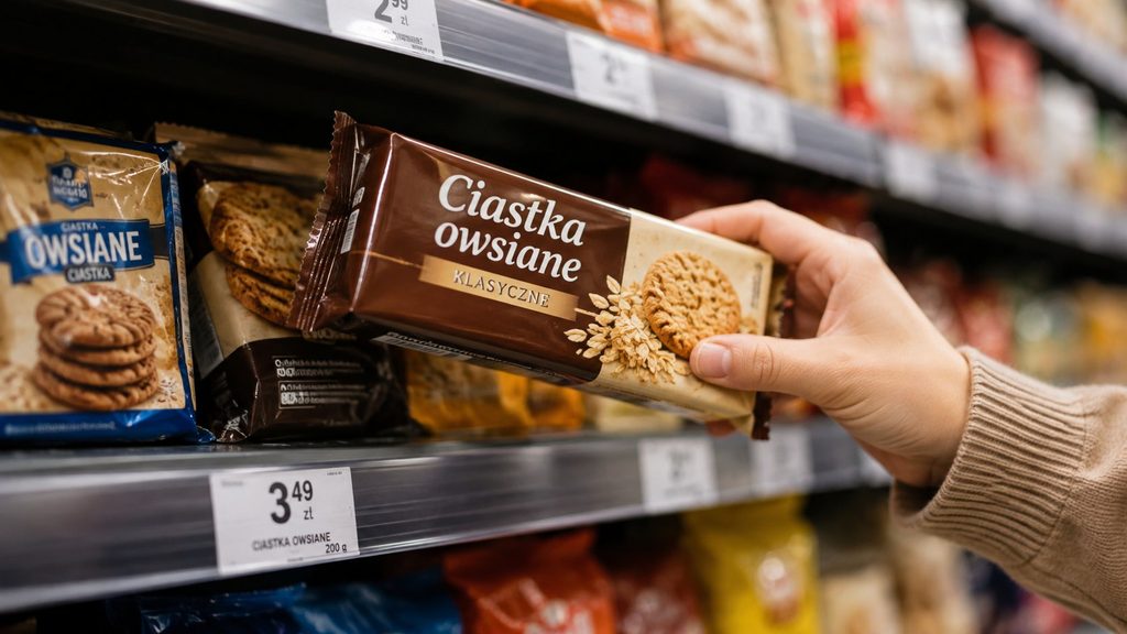 Ciastka owsiane — ceny 2026: sklepowe, „bez cukru” i domowa blacha