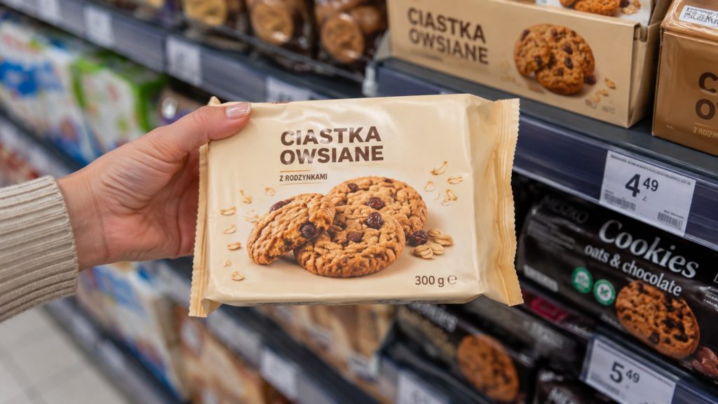 Ciastka owsiane — ceny 2026: sklepowe, „bez cukru” i domowa blacha Ciastka owsiane to słodycz z aurą rozsądku: płatki owsiane w nazwie robią z ciastka „prawie śniadanie" — i marketing korzysta z tej iluzji pełnymi garściami. Między klasyczną paczką, półką „no sugar"